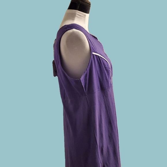 Pacifica by Pacifica Blue Purple Tunic Top - Picture 2 of 6